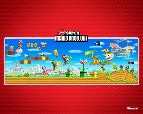New Super Mario Bros. Wii wallpaper 1