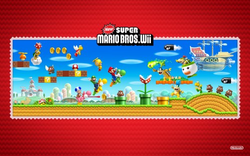 New Super Mario Bros. Wii wallpaper 1