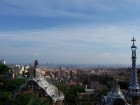 Vue de Barcelone depuis le parc G�ell