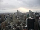 Vue de New York depuis la plate-forme d'observation Top of the Rock