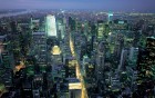 Vue de New York depuis le sommet de l'Empire State Building
