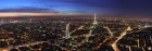 Vue de Paris au cr�puscule