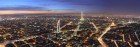 Vue de Paris au cr�puscule. Cette version de l'image est plus lumineuse