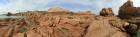 Panorama de la c�te de granit rose
