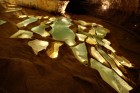 Bassins dans les grottes de Saint-Marcel-d'Ard�che
