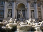 La fontaine de Trevi � Rome