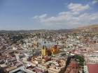 Vue de Guanajuato avec au milieu la basilique de Notre-Dame-de-Guanajuato