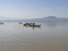 Le lac de P�tzcuaro avec quelques p�cheurs