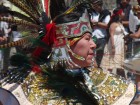 Une danseuse qui f�te l'�quinoxe de printemps