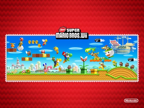 New Super Mario Bros. Wii wallpaper 1